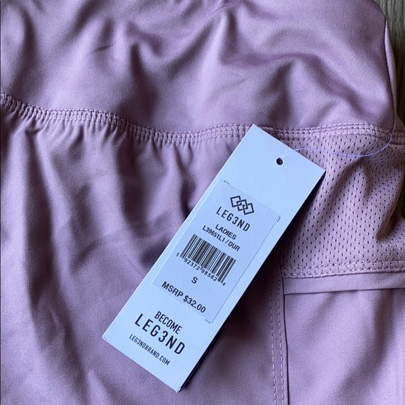 Purple Leg3nd Athletic Shorts - Picture 4 of 5